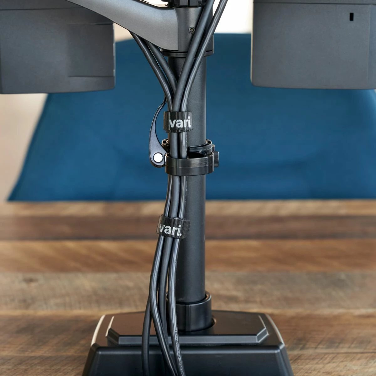 Varidesk Dual Monitor Arm 180 Ergonomic Scale
