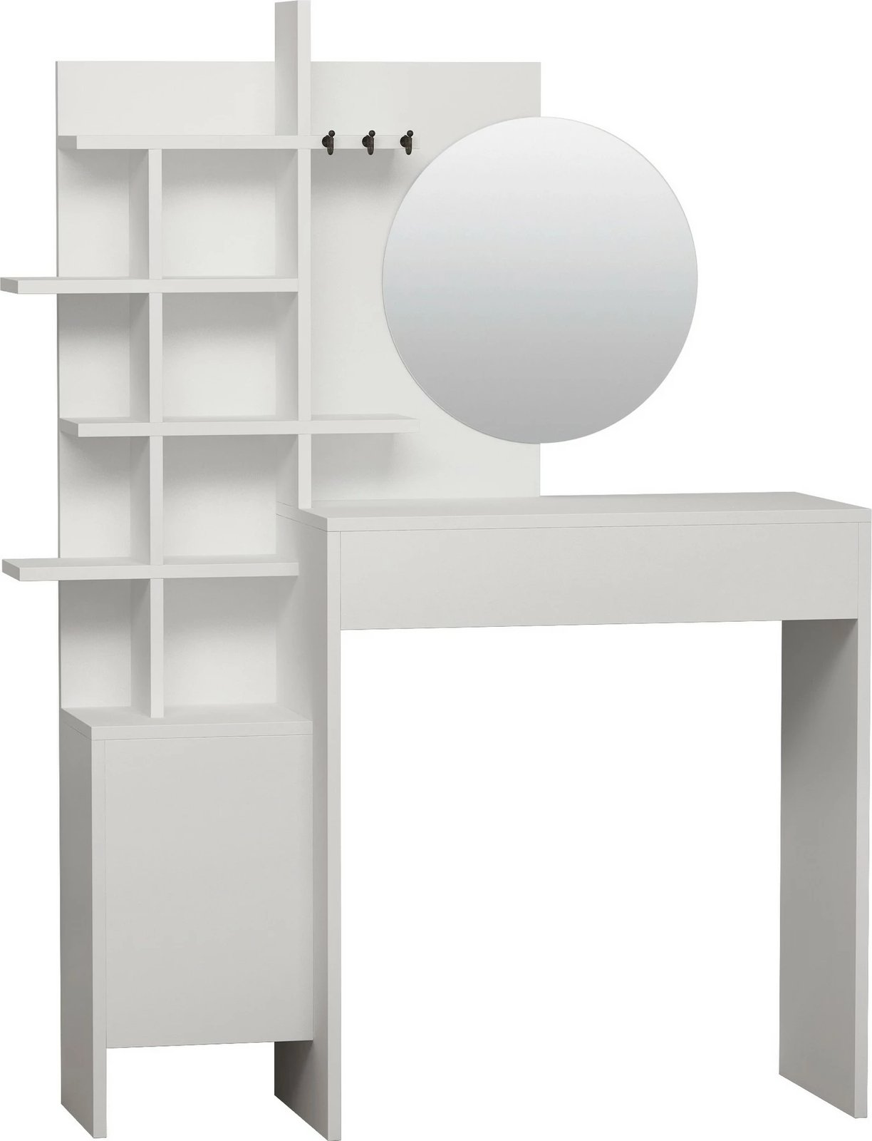 Tavolinë grimimi Skye Decor, e bardhë