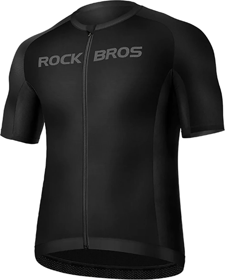 Bluzë çiklizmi Rockbros 15120002002, mëngë të shkurta, M, e zezë