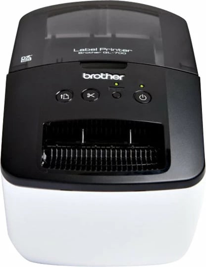 Printer etiketa Brother QL-700, USB, 93 etiketa/min, Bardhë & Zi