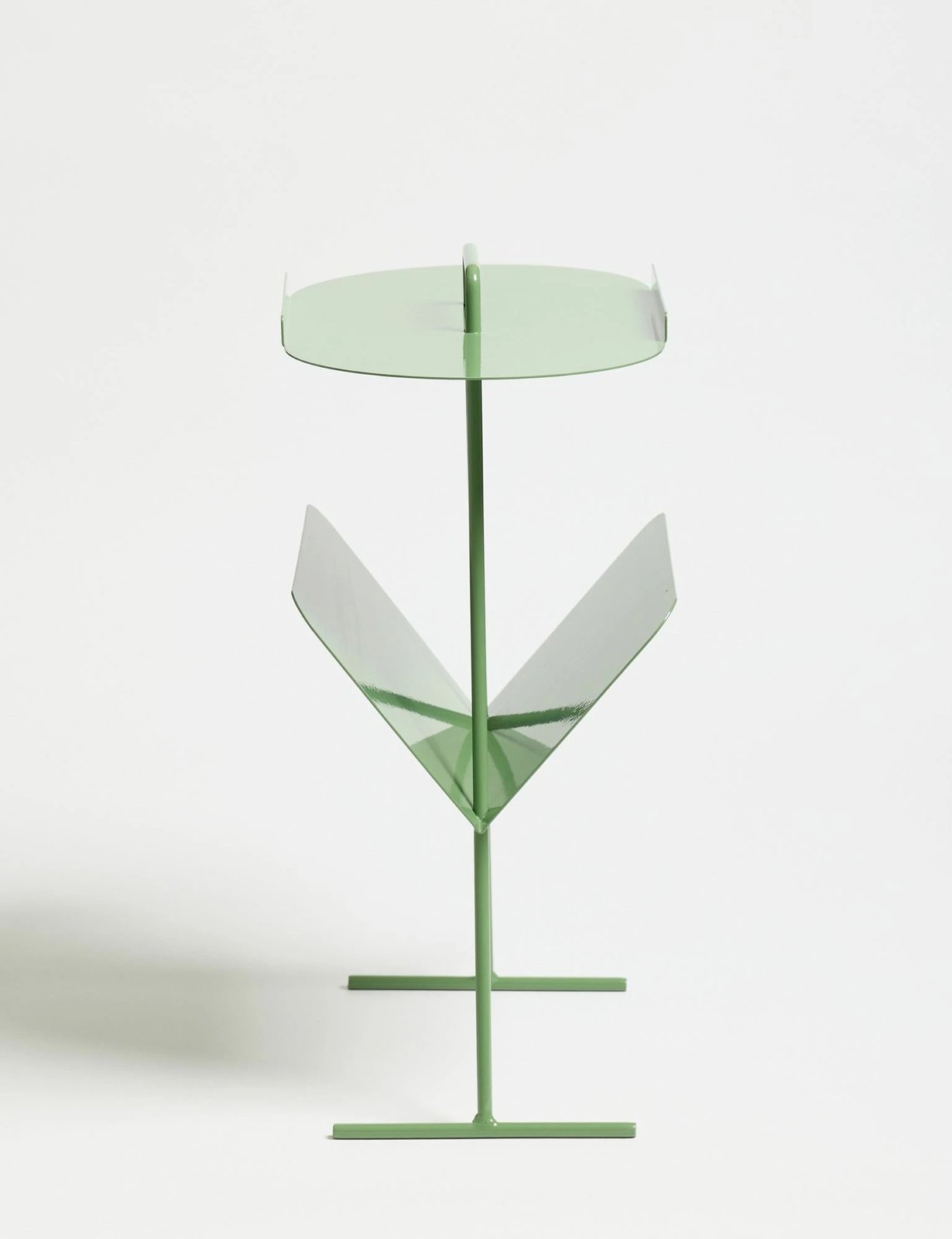 Tavolinë anësore Skye Decor, ngjyrë matcha, Goddy