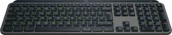 Tastier Logitech MX Keys S - Wireless, BT, graphite