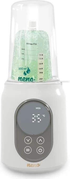 Sterilizues dhe ngrohës Neno Luna 6-në-1, me ekran LED, Gri