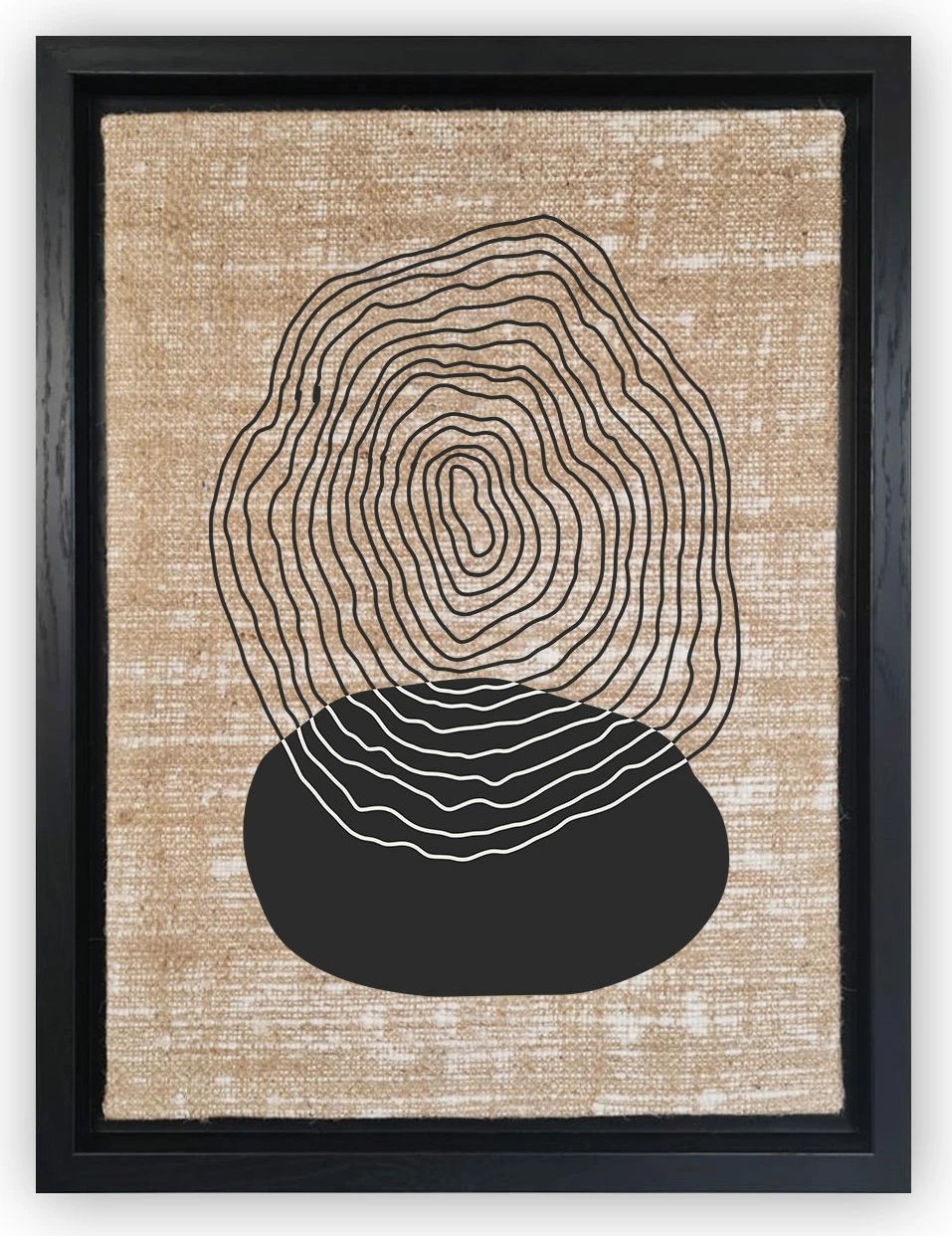 Pikturë dekorative në kanavacë, shumëngjyrëshe, Wallity LSJ817956383433, 36x46cm