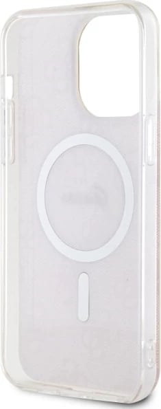 Mbështjellës Guess 4G MagSafe për iPhone 14 Pro Max, rozë Mbështjellës Guess 4G MagSafe për iPhone 14 Pro Max, rozë