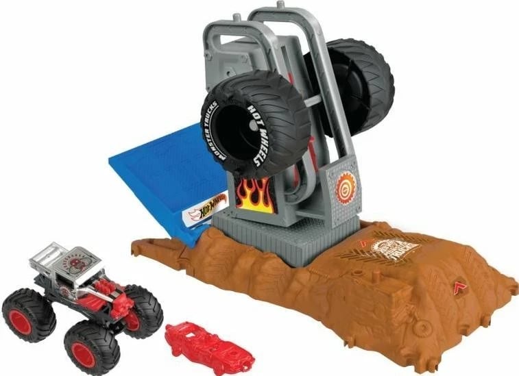 Set i Kamionëve Monstra Hot Wheels nga Mattel, për Djem