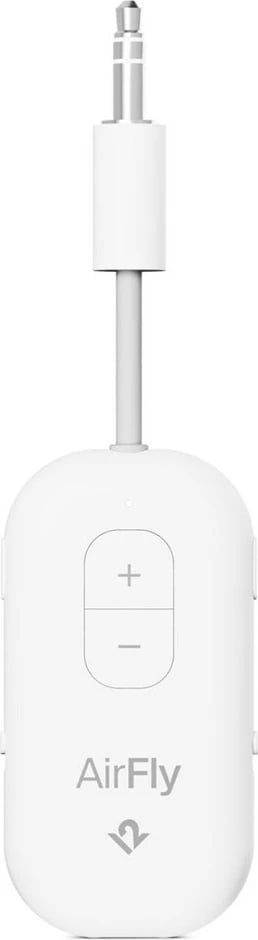 Adapter Bluetooth Twelve South AirFly TS-2411, 3.5mm jack, i bardhë