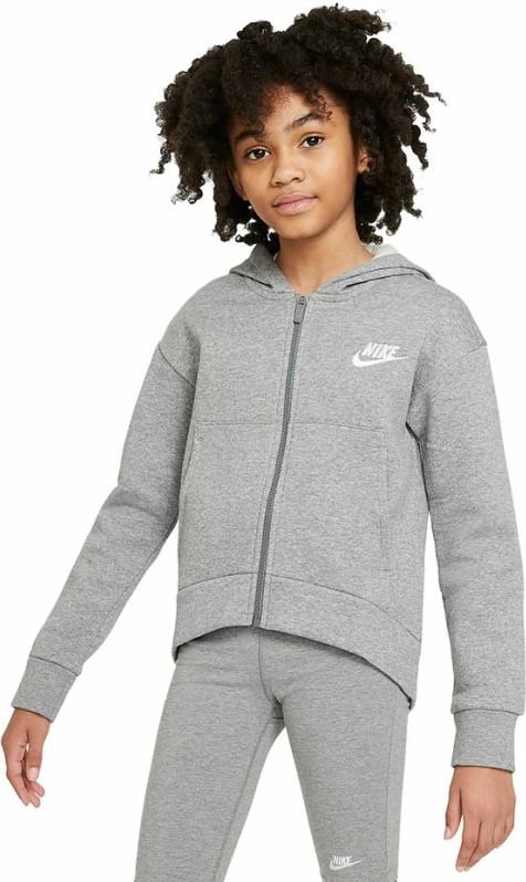 Duks me kapuç për fëmijë Nike, gri