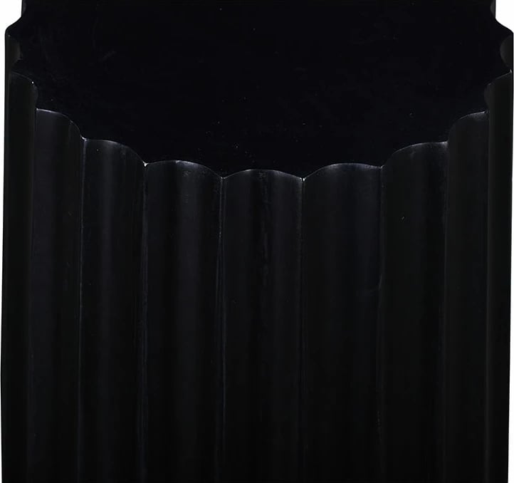 Tavolinë anësore Roman, ngjyrë e zezë, 36x36x49cm