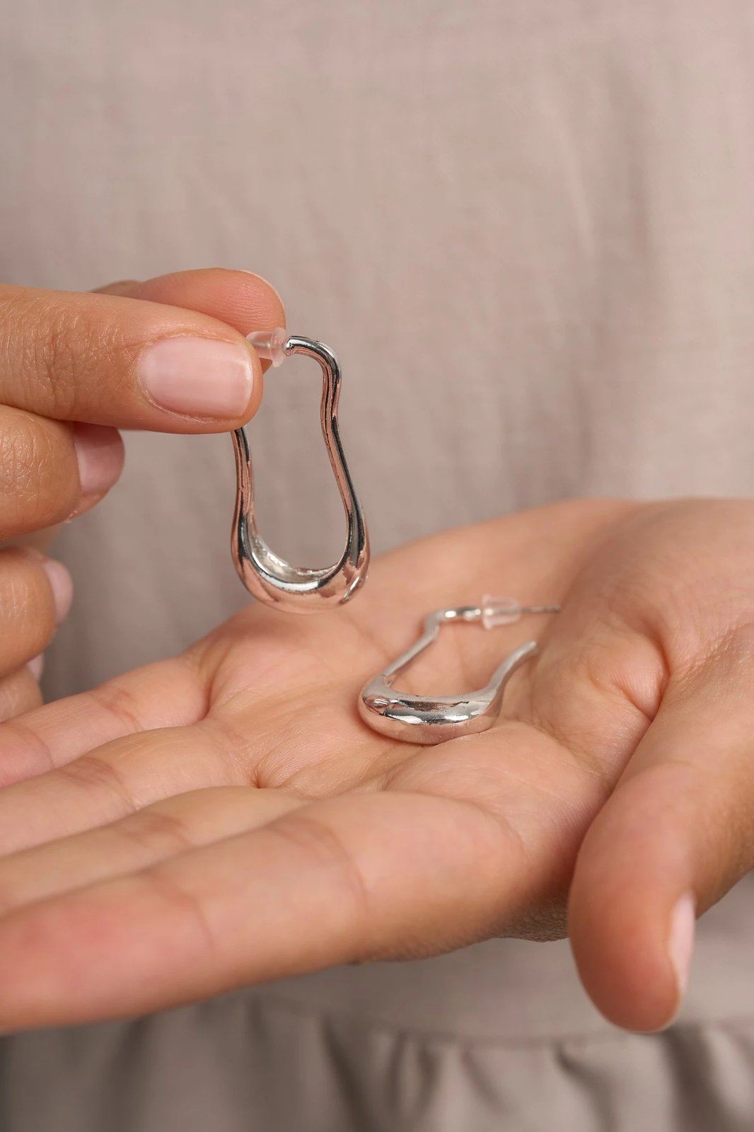 Vathë metalik, ngjyrë argjendi, Elika Silver, ELKGC68362