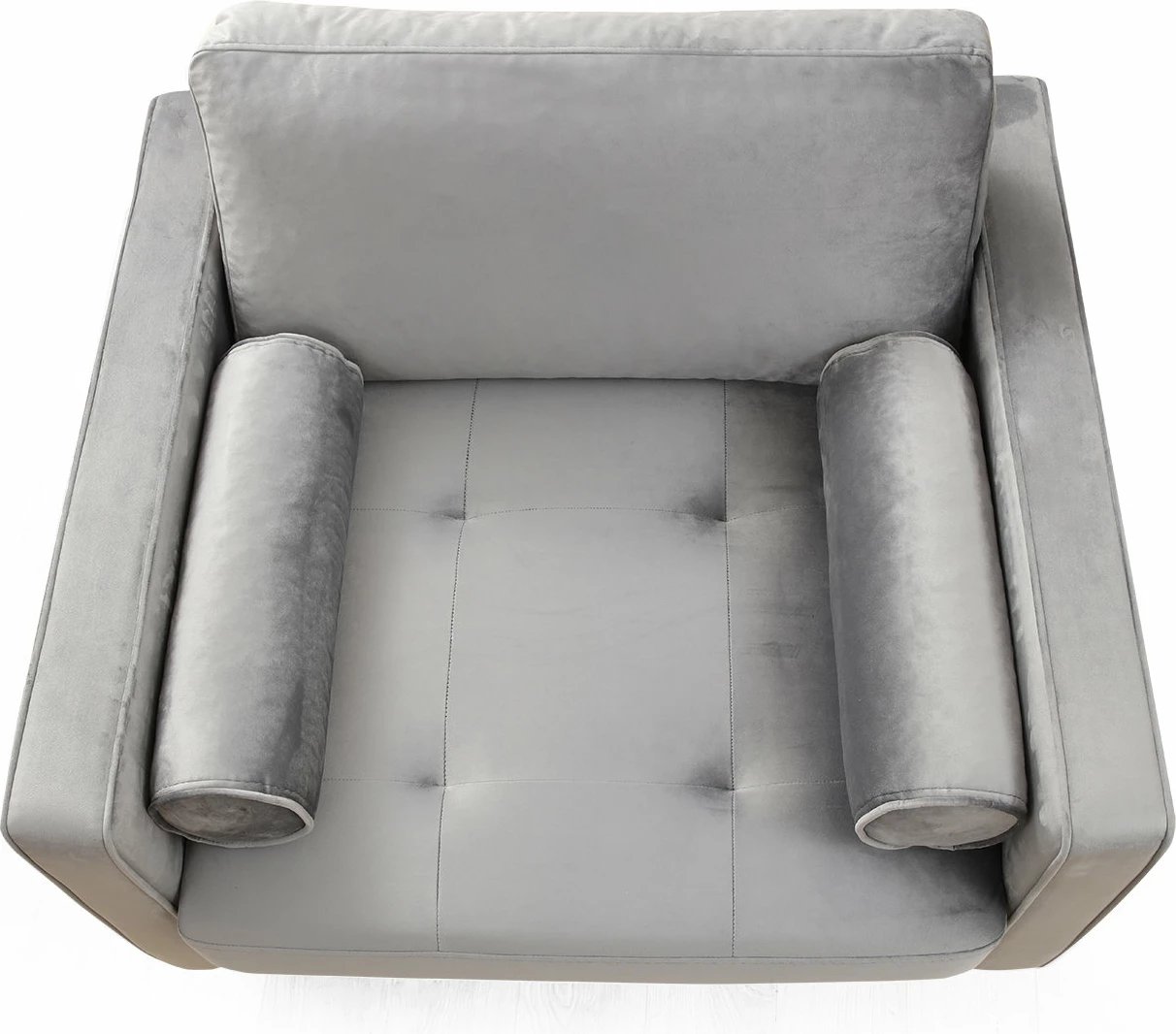 Karrige krahu Rome, ngjyrë gri e çelët, Atelier del Sofa