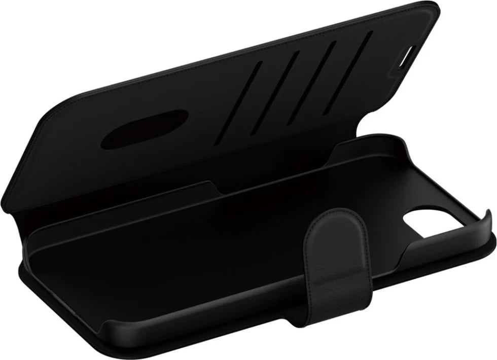 Mbështjellës PanzerGlass CARE Tango 2in1 Wallet Case për iPhone 16e, e zezë