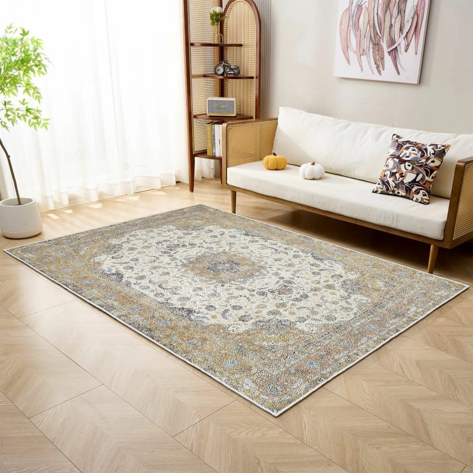 Qilim Conceptum Hypnose, i gjelbër, 180x280cm, Woopamuk028