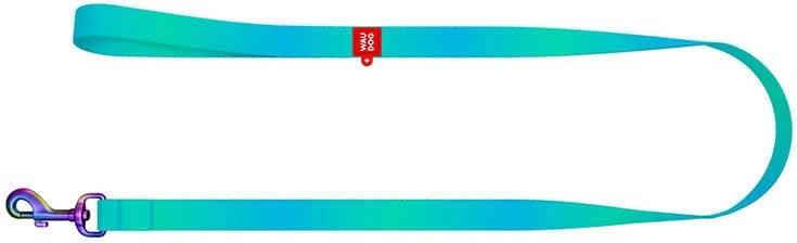 Litar qeni Waudog, 122 cm, 20 mm, gradient blu