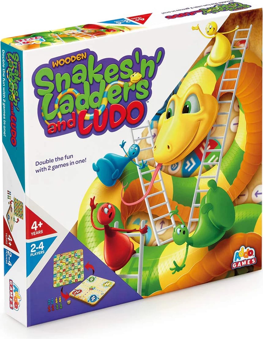 Addo Games – “Snakes and Ladders” &amp; “Ludo” prej Druri
