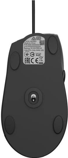 Maus, Logitech, M500s Advanced (910-005784), USB 2.0, me butona anësorë, me kabllo, e zezë