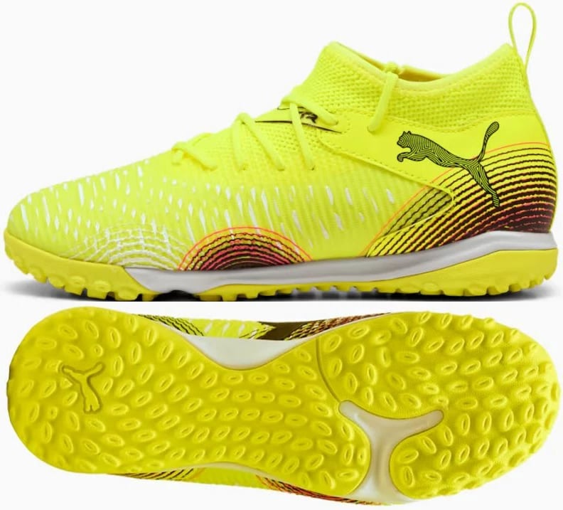 Atlete futbolli për fëmijë Puma, të verdha