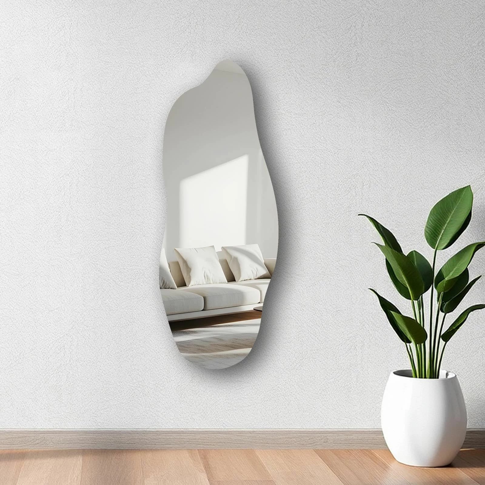 Pasqyrë dekorative Skye Decor, 52135Ayna-001, shumëngjyrëshe, 52x135cm