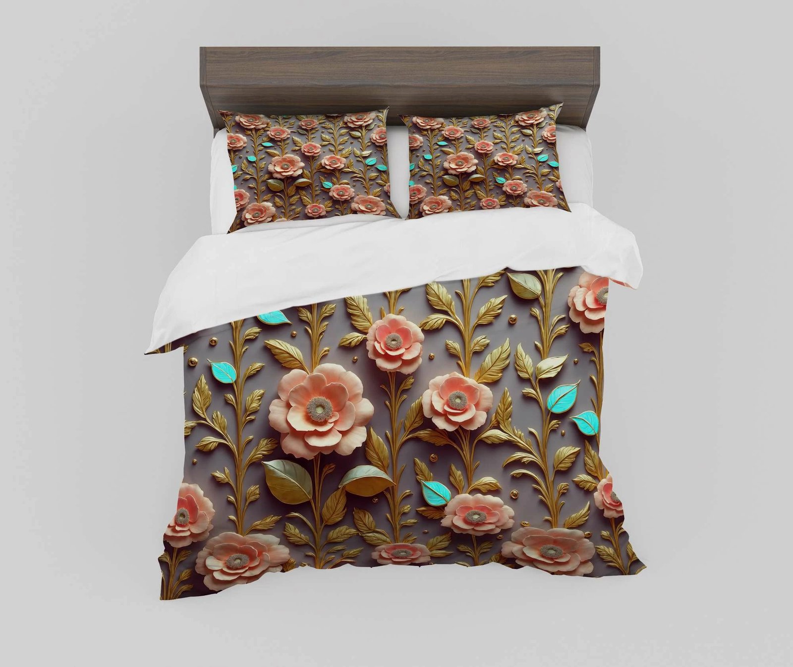 Set mbulesë për jorgan Super King, shumëngjyrësh, L'essentiel, FLW_DVT25-28 (3 pjesë)