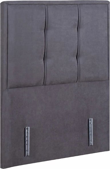 Krevat me hapësirë për depo, ngjyrë gri, 90x200cm, 207x97x115