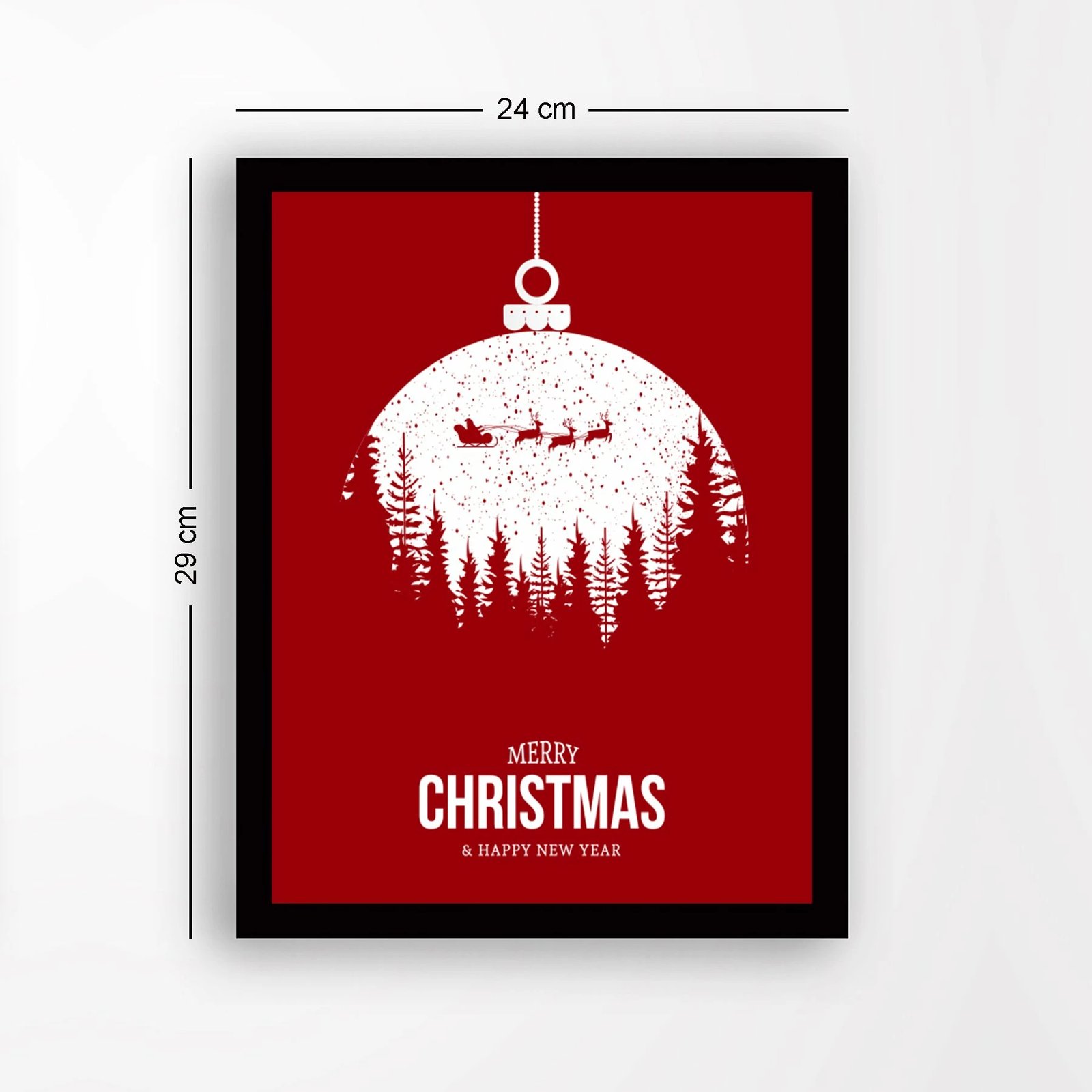 Pikturë dekorative me kornizë MDF, shumëngjyrëshe, Wallity, SC2015, 24x29cm