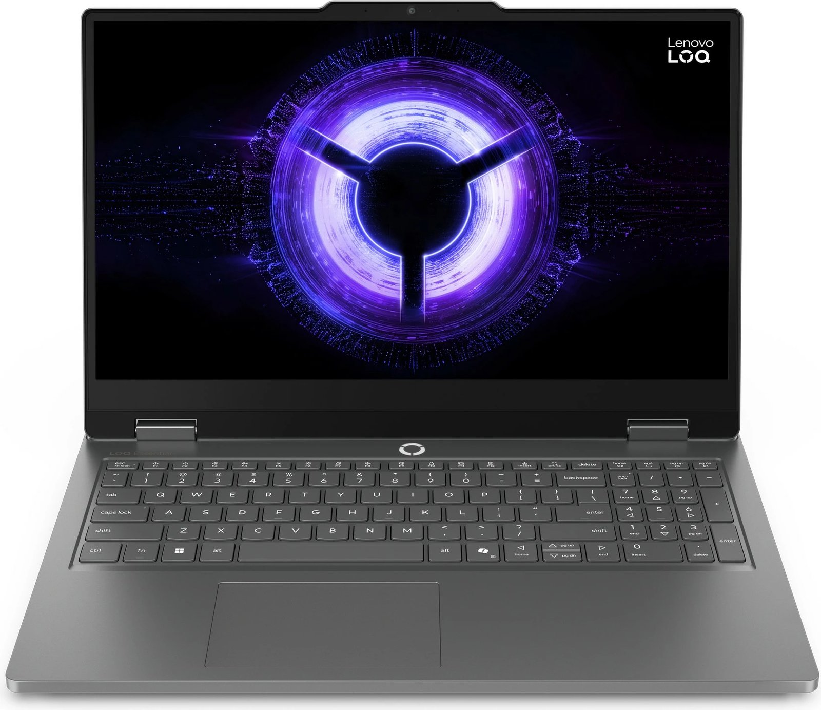 Kompjuter Lenovo LOQ Essential 15IRX11, Core i5-13450HX, 16GB/512GB SSD, RTX 5050, 15.6" FHD 144Hz, gri