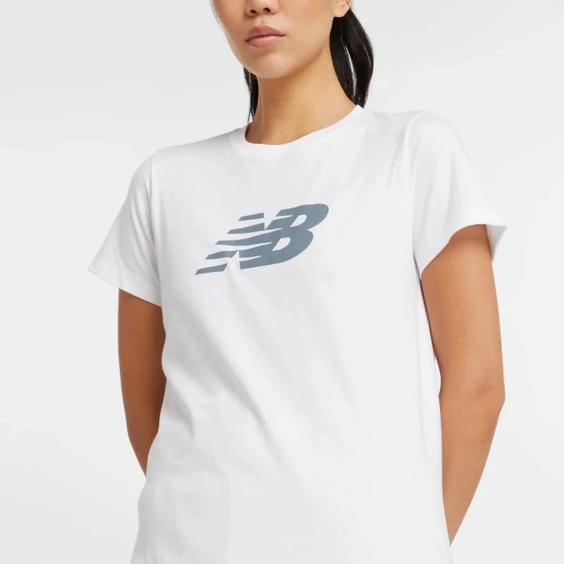 Maicë për femra New Balance, e bardhë
