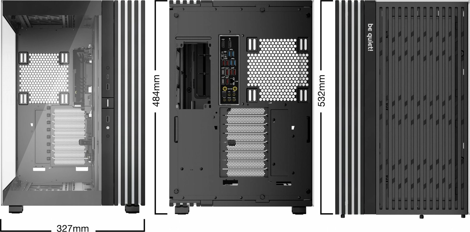 Kasë Be Quiet! Light Base 900 DX, Full Tower, e zezë