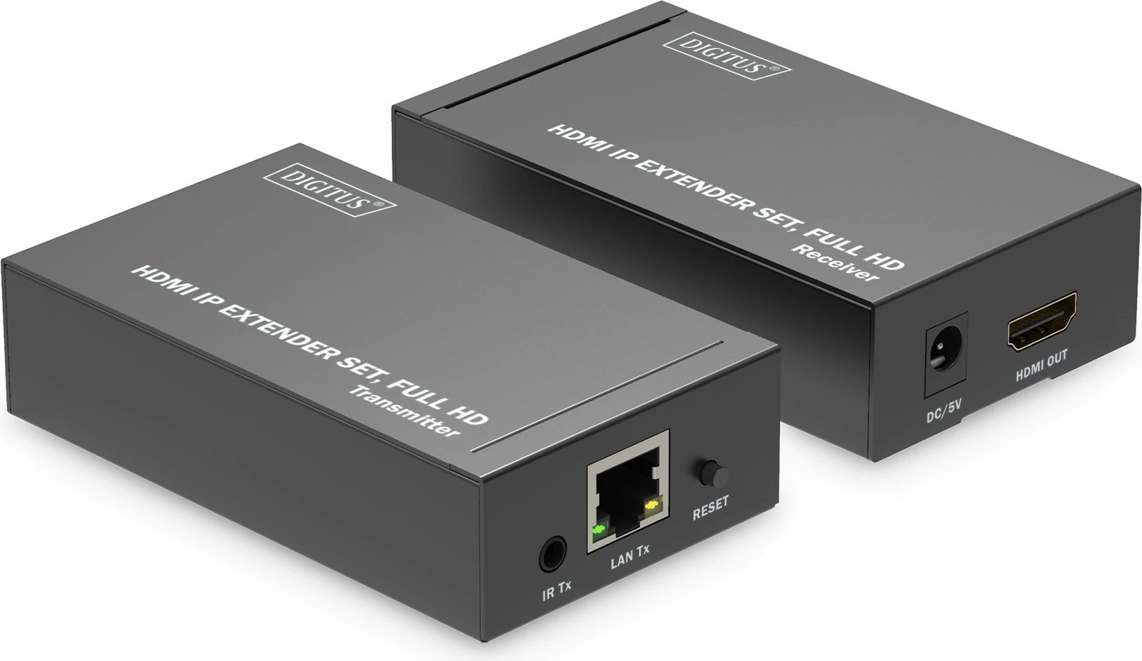 Set HDMI IP extender Digitus DS-55517, FullHD/60Hz, 120m, i zi