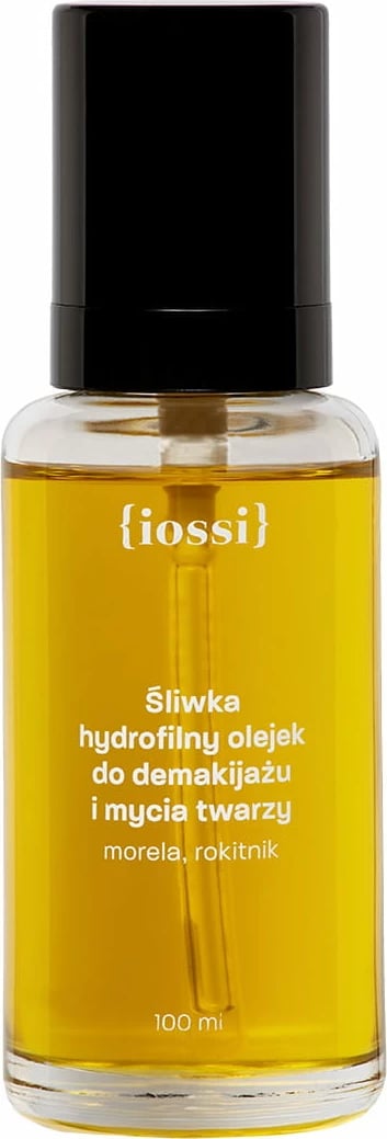 Vaj hidrofilik për pastrimin e grimit dhe fytyrës Iossi Plum për femra, 100ml