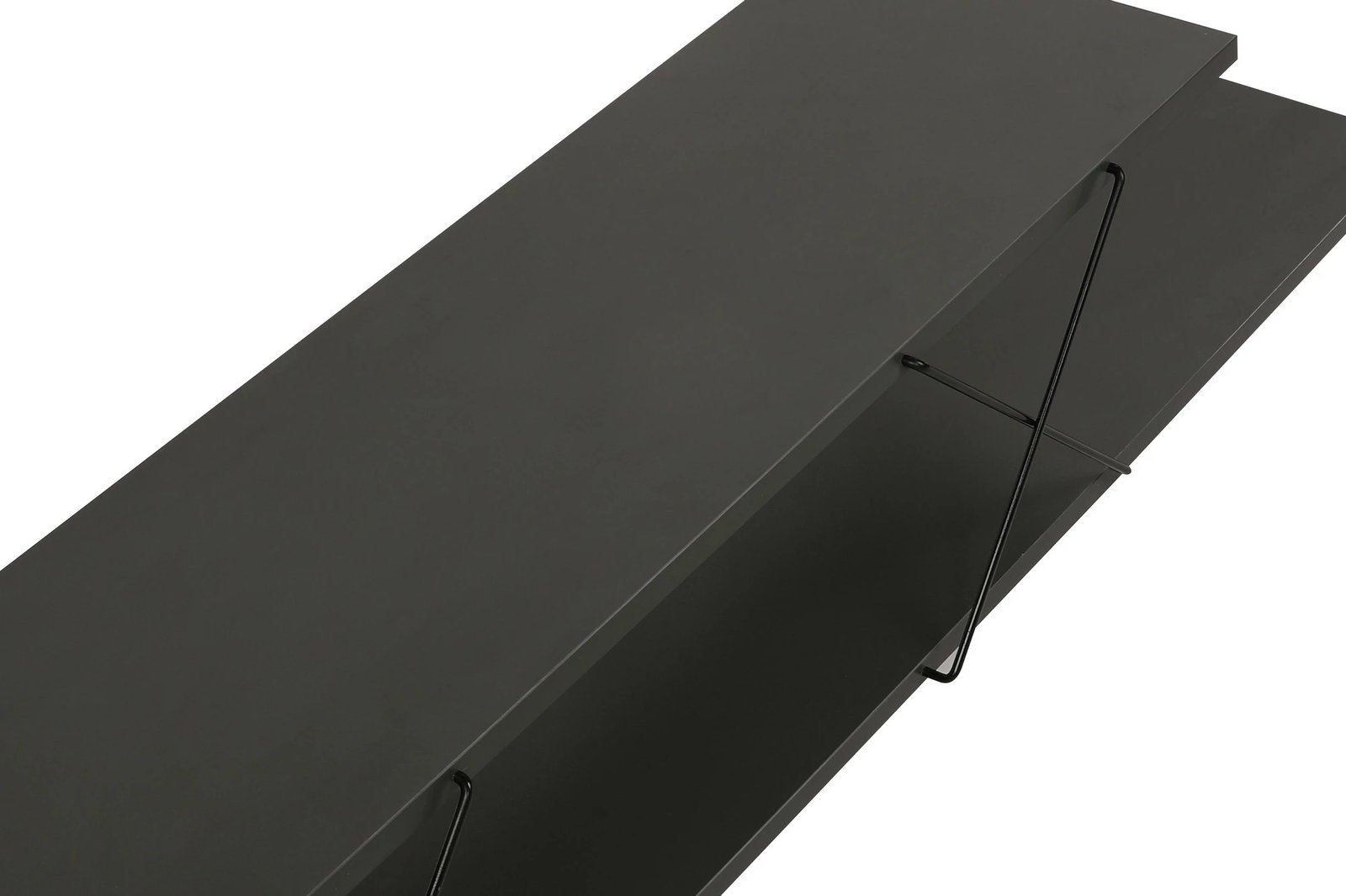 Komodë për TV Hanah Home, Street, ngjyrë antracit