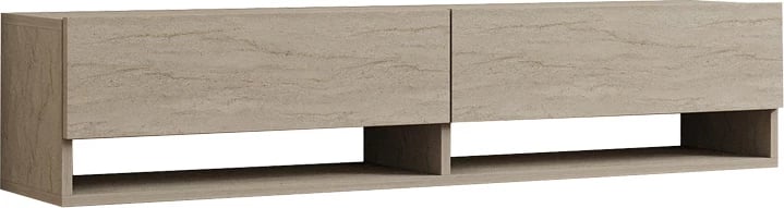 Dollap TV për mur Melosa, traverten, 141x30x31cm