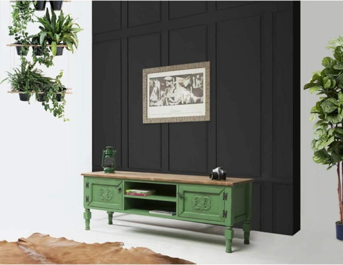 Komodë TV Hanah Home, Ada, ngjyrë e gjelbër e çelët