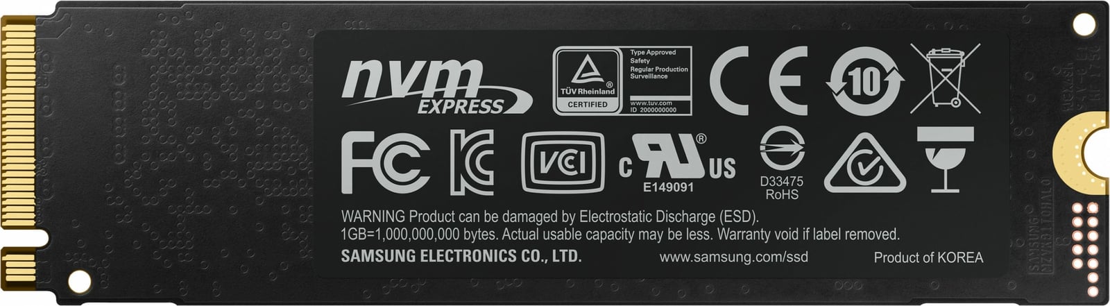 SSD Samsung 970 EVO Plus, 500 GB, M.2, 3500 MB/s