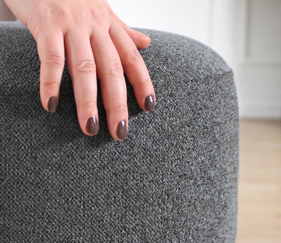 Puf modern, ngjyrë gri, Atelier del Sofa, Zeone