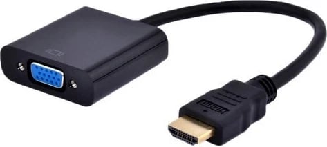Adapter VGA në HDMI Gembird, i zi