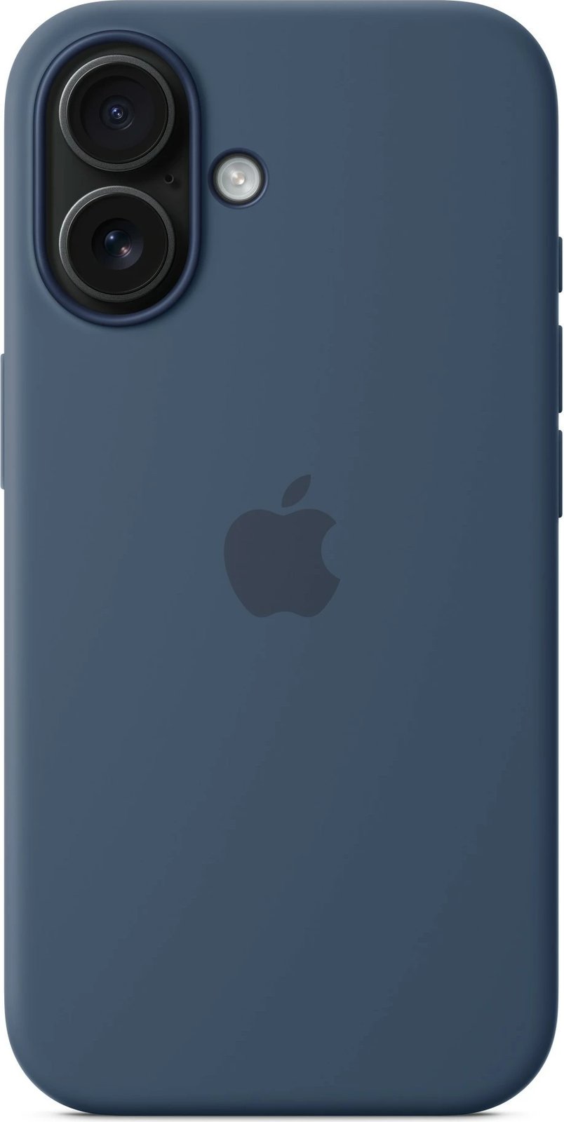 Mbështjellës silikon për iPhone 16 Apple, MagSafe, Denim