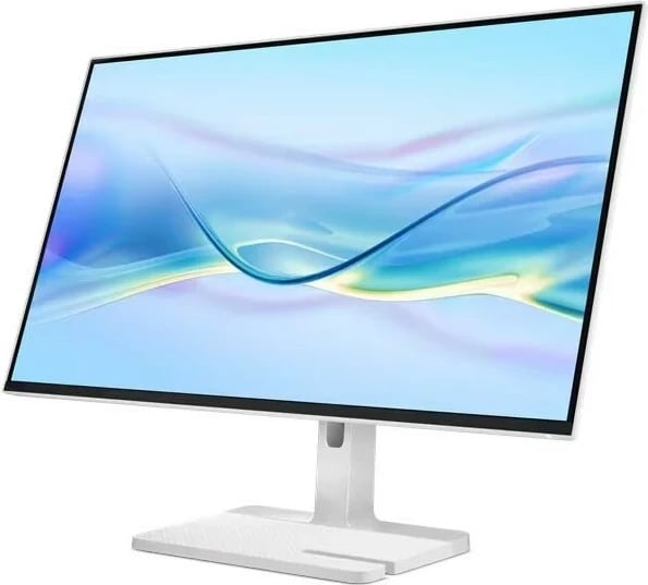 Monitor Lenovo L27h-4A, 27", IPS, QHD, 100Hz, Pivot, e bardhë