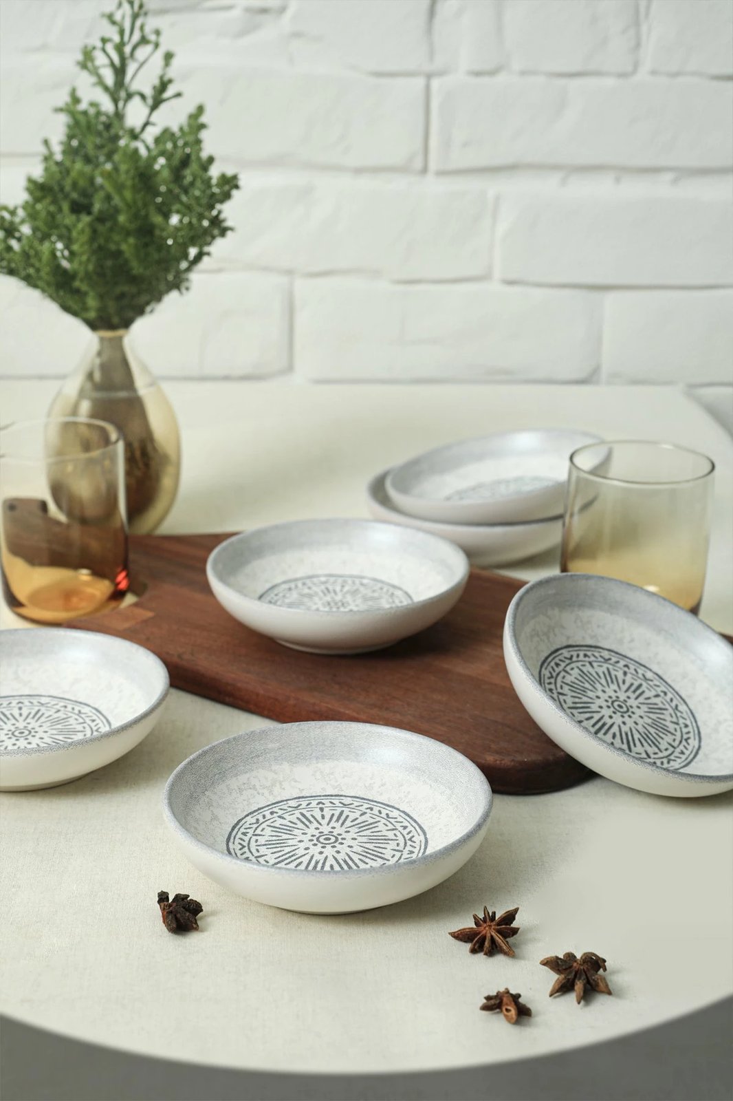 Set tasash për salcë (6 copë), Hermia Concept, ngjyrë e bardhë mat, X0001533600000000000000000 Set tasash për salcë (6 copë), Hermia Concept, ngjyrë e bardhë mat, X0001533600000000000000000