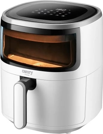 Fritezë ajri furrë, Camry CR 6313, 5 L, 12 programe, 80–200°C, ekran LED me prekje, vonesë nisjeje, e bardhë