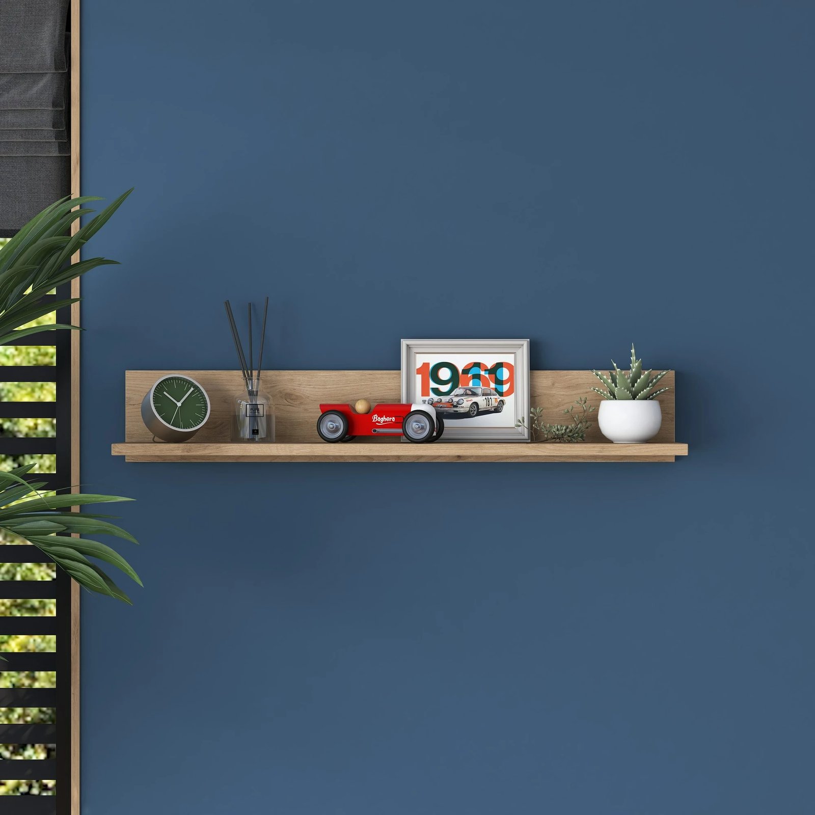 Raft muri Hanah Home, AE104 - 2669, ngjyrë arre