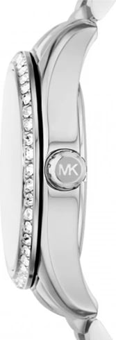 Orë dore MICHAEL KORS Lexington për femra, argjendtë