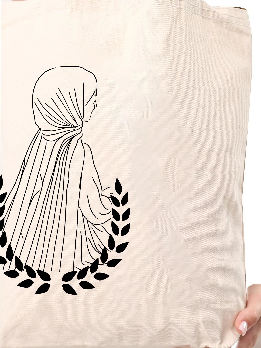 Çantë tote Zoozie Bags, krem, 35x40x8cm