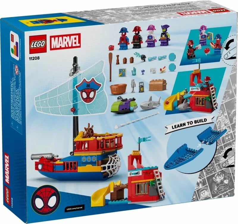 Lego Spider-Man anije pirate për fëmijë