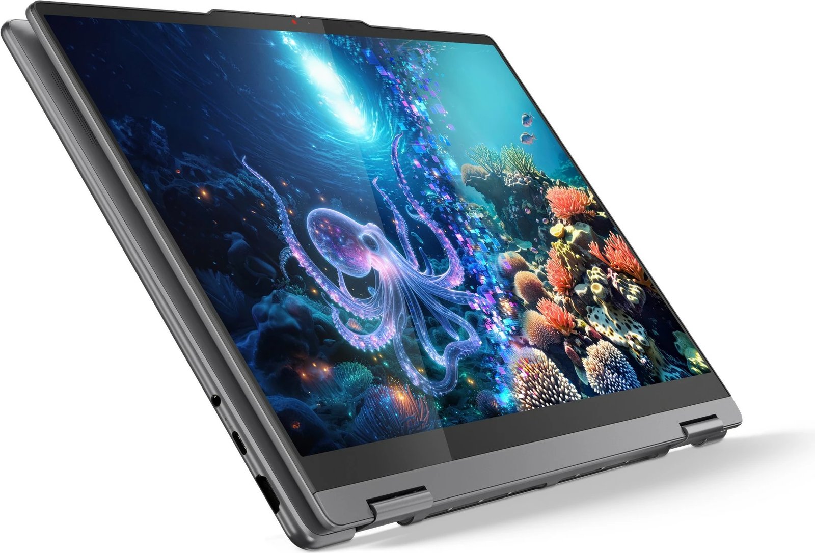 Laptop Lenovo Yoga 7 2-in-1 14ILL10, 14" OLED 2.8K, Ultra 7 256V, 16GB/1TB SSD, Win11, gri