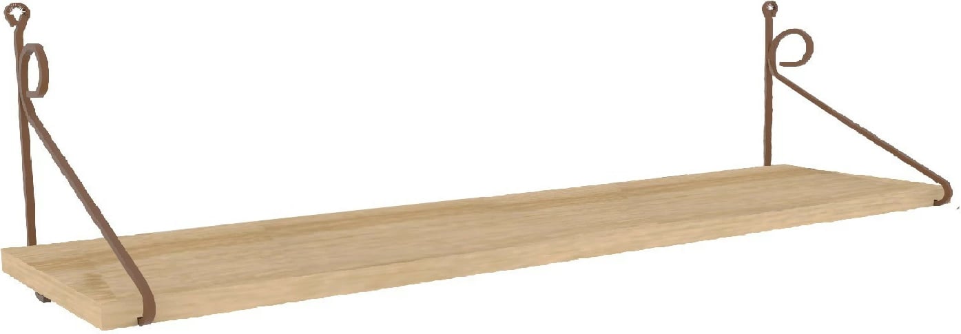 Raft muri Hanah Home, Seramoni, ngjyrë lisi Raft muri Hanah Home, Seramoni, ngjyrë lisi