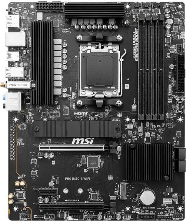 Pllakë amë MSI PRO B650-S WIFI, Socket AM5, DDR5