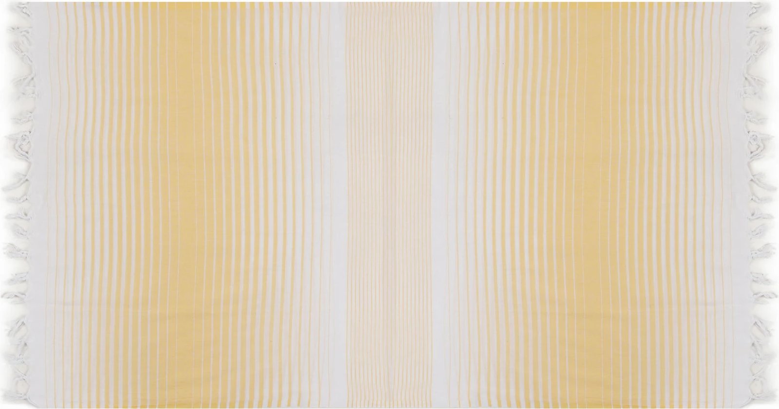 Peshqir plazhi Fouta, ngjyrë e verdhë, Mijölnir, Golge, 90x180cm