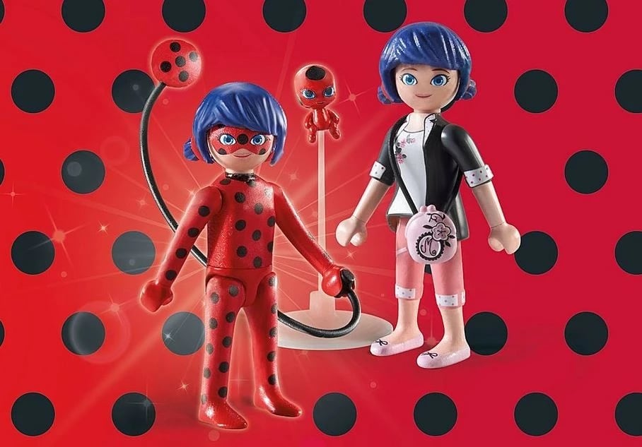 Set figurina Playmobil Miraculum Marinette & Biedronka 71336 me aksesorë