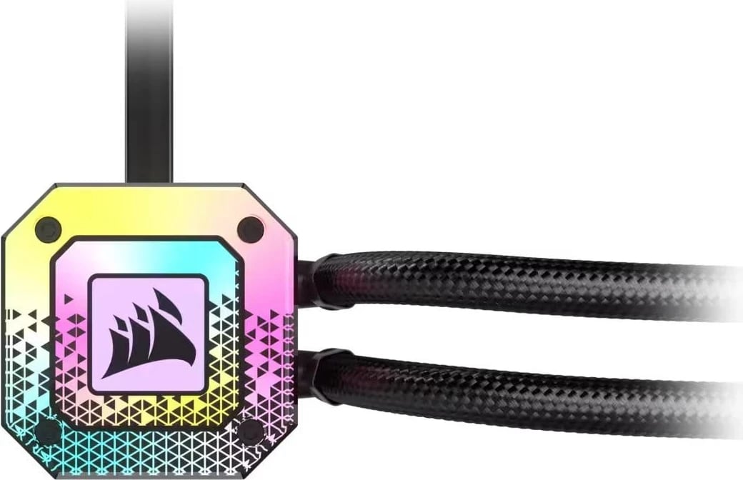 Ftohës CPU me lëng Corsair iCUE H100i ELITE CAPELLIX XT, 240mm, i zi